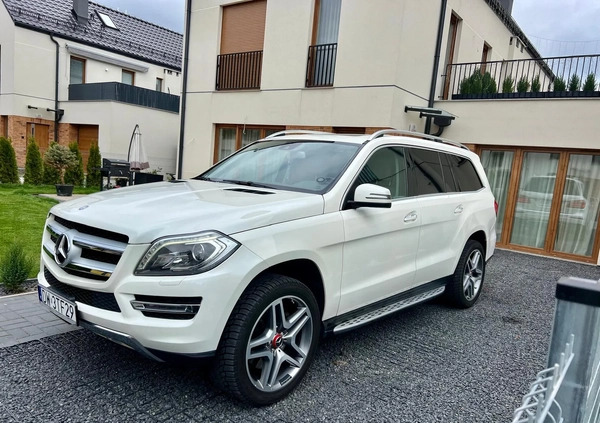 Mercedes-Benz GL cena 139000 przebieg: 253413, rok produkcji 2013 z Murowana Goślina małe 781